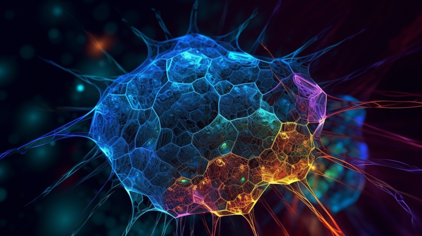 Particella Electraxis vista microscopica